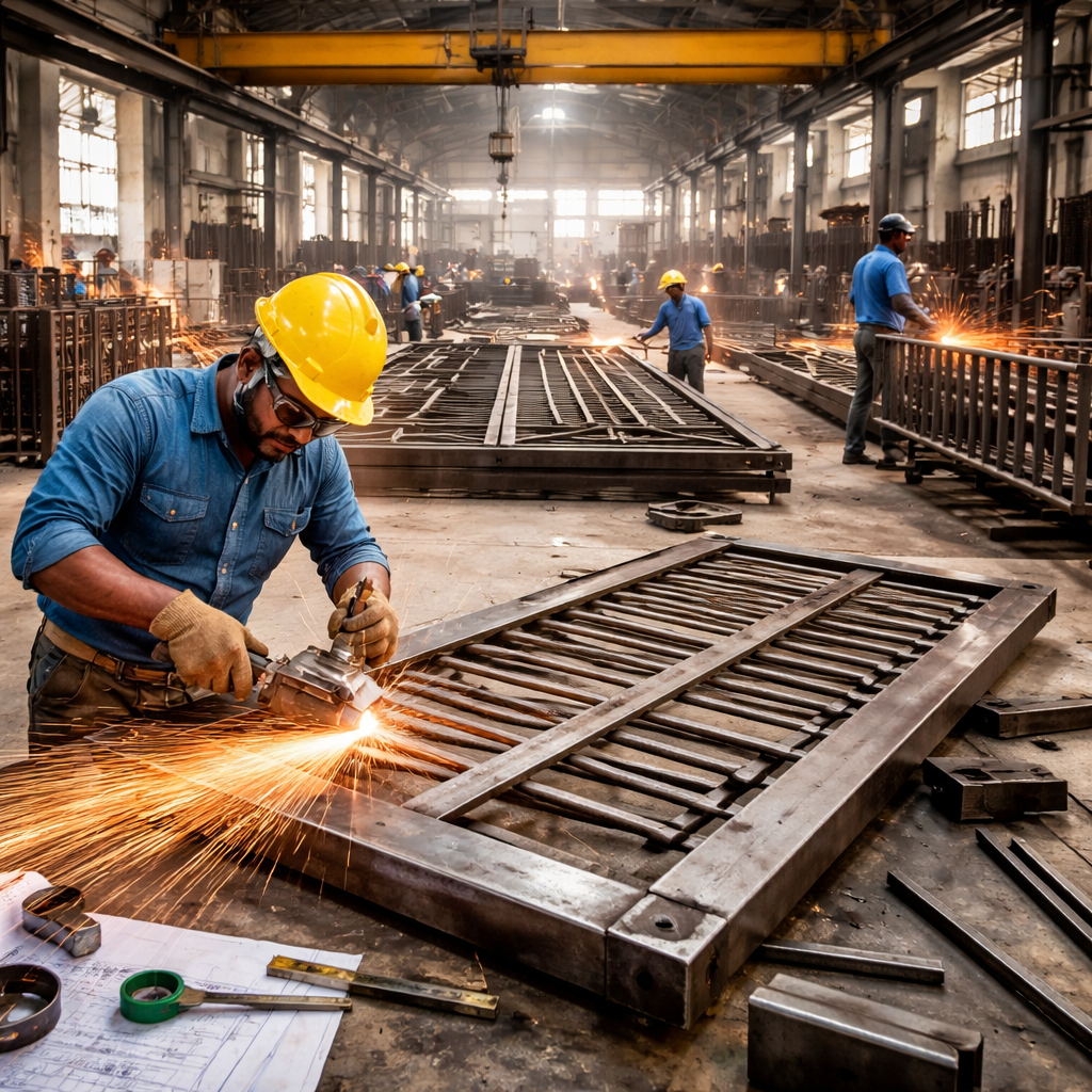 Steel Fabrication Work in Faridabad – Price & Design Guide (2026)